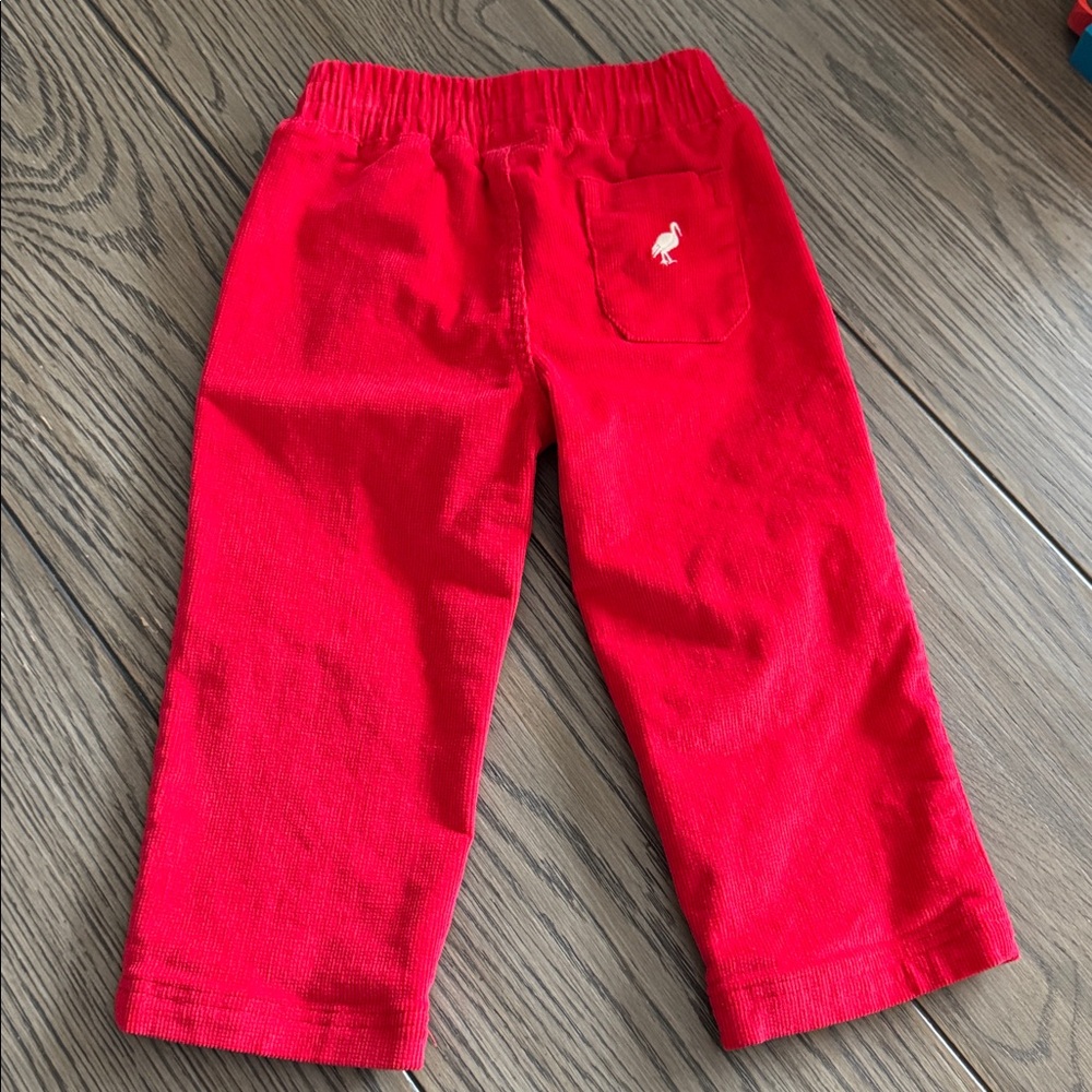 **NWOT** Beaufort Bonnet Sheffield Pants Corduroy Richmond Red - Picture 4 of 6
